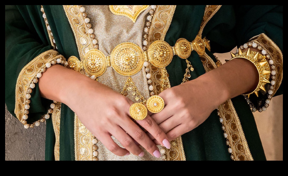 جاذبية مشعة: الكشف عن جمال المجوهرات الذهبية