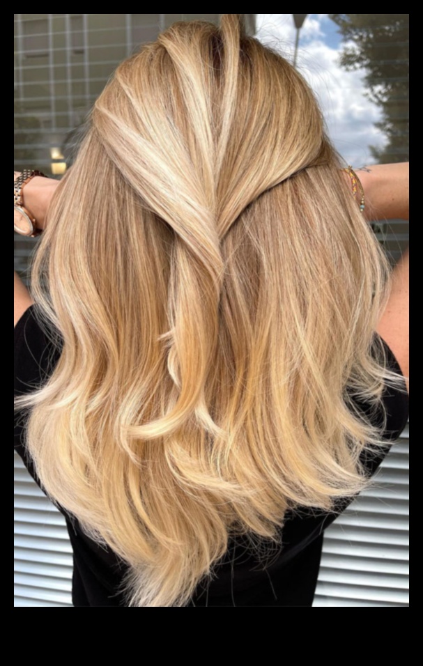 تألق شقراء: عرض لقصات الشعر الحديثة والكلاسيكية