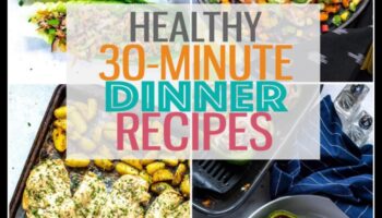 سريعة ولذيذة: وجبات مدتها 30 دقيقة للرضا الفوري