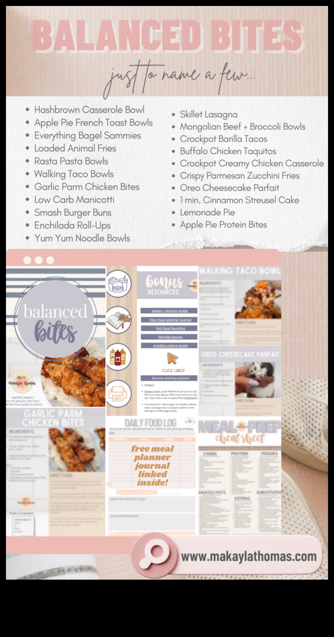 لقيمات متوازنة: وصفات صحية لذيذة ومغذية