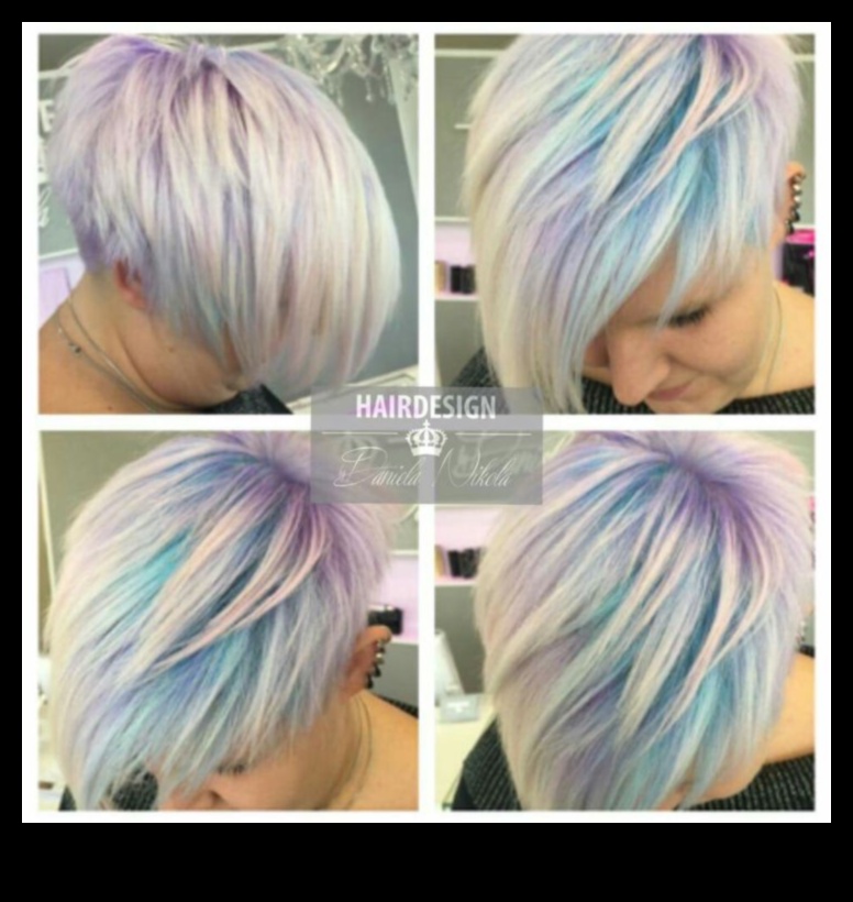 لوحة بيكسي دليل جريء ورائع لاختيار ألوان الشعر القصير 5 لوحة البيكسي: اختيار ألوان الشعر القصير مع المهارة