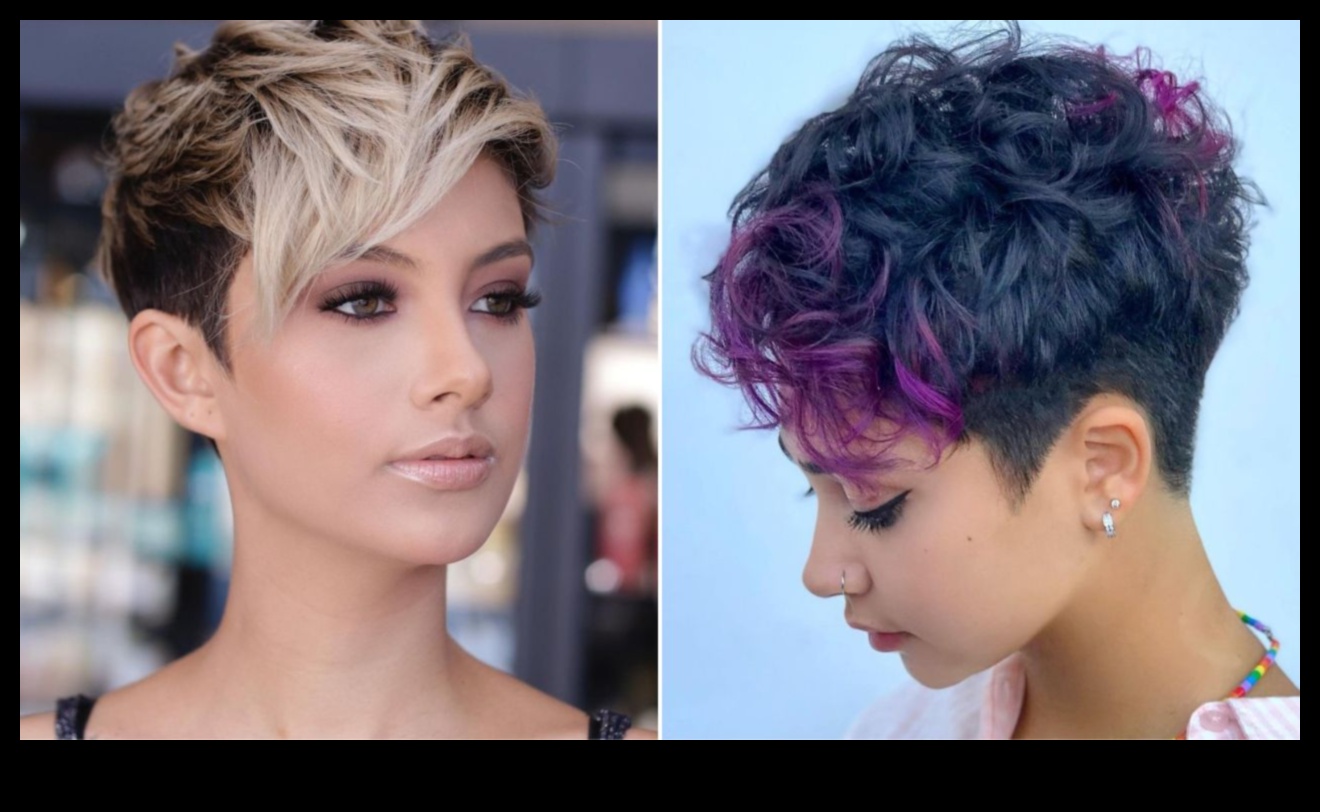 لوحة بيكسي دليل جريء ورائع لاختيار ألوان الشعر القصير 4 لوحة البيكسي: اختيار ألوان الشعر القصير مع المهارة