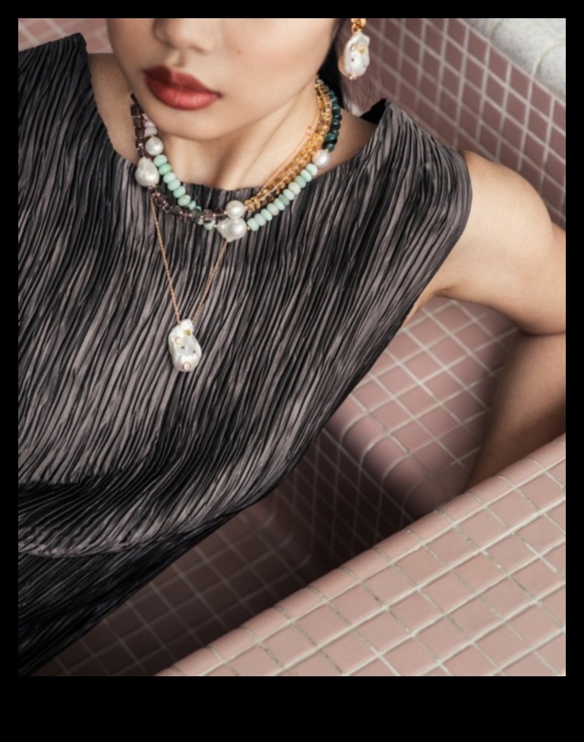 الواحة الفخمة: انغمس في الفخامة مع إبداعاتنا من القلائد المستوحاة من الواحة