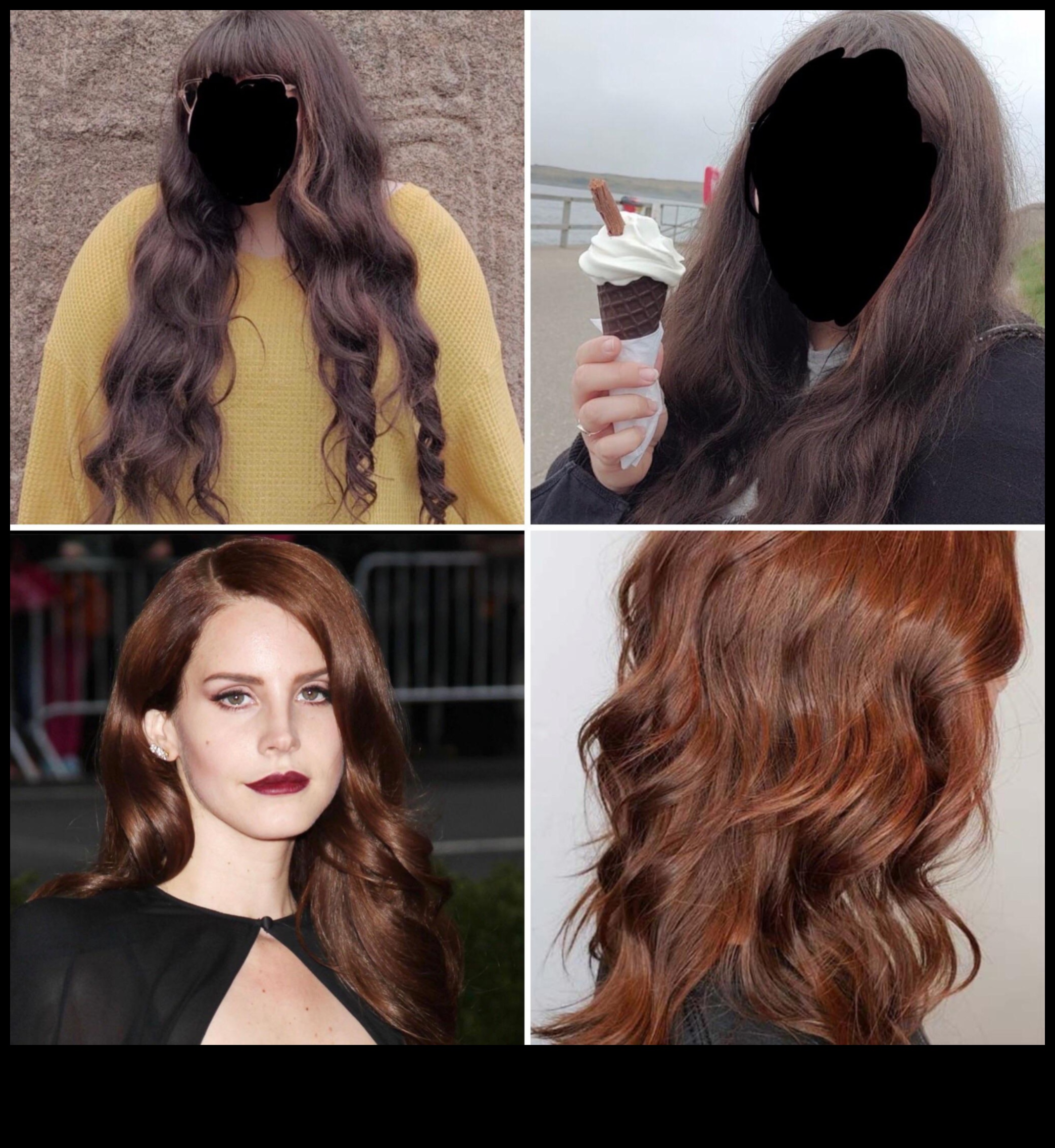 من النهار إلى الليل كيفية تحويل تسريحة شعرك البني الداكن 1 من النهار إلى الليل: تحويل تسريحة شعرك البني المحمر