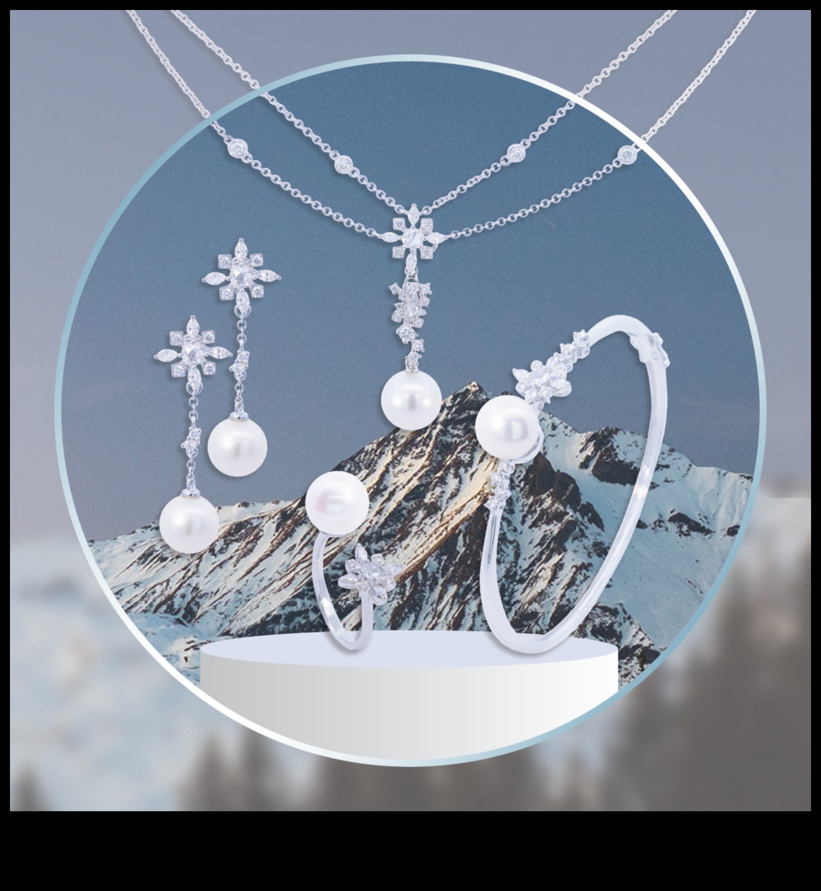 الأناقة الأثيرية: سحر مجوهرات الزفاف المتألق